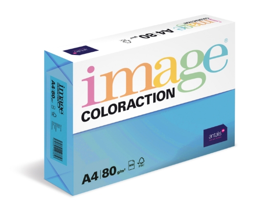 Obrázek Antalis Papír Image Coloraction Stockholm - tmavě modrá (DB49) A4 (80g/100ks)