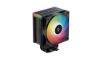 Obrázek DEEPCOOL CPU Chladič AG500 BK ARGB V2, 1 x 120mm, LGA1851, AM5, černá