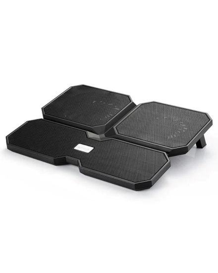 Obrázek DEEPCOOL Chladící podložka Multi Core X6, pod notebook, černá
