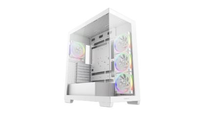 Obrázek DEEPCOOL Case CG580 4F V2 WH, ATX, Průhledná bočnice, 4x120mm ARGB, bílá