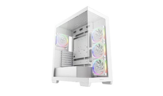 Obrázek DEEPCOOL Case CG580 4F V2 WH, ATX, Průhledná bočnice, 4x120mm ARGB, bílá