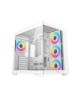 Obrázek DEEPCOOL Case CG530 4F WH, ATX, Průhledná bočnice, 4 x 120mm ARGB, bílá
