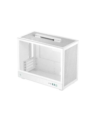 Obrázek DEEPCOOL Case CH160 PLUS WH, mATX, Průhledná bočnice, bílá