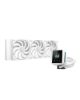 Obrázek DEEPCOOL Vodní chladič MYSTIQUE 360 WH, ARGB, 3x 120mm, AM5, LGA1851, bílá