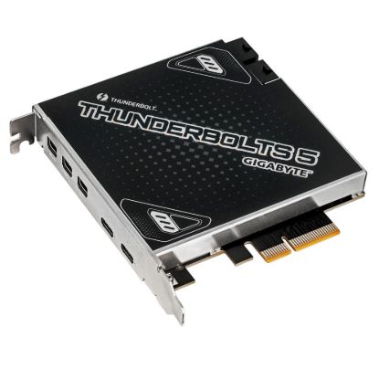 Obrázek GIGABYTE rozšiřující karta Thunderbolts 5, PCIe 4.0x4, 3xMini-DP