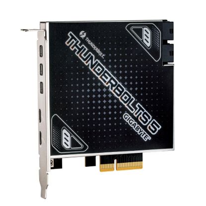 Obrázek GIGABYTE rozšiřující karta Thunderbolts 5, PCIe 4.0x4, 3xMini-DP