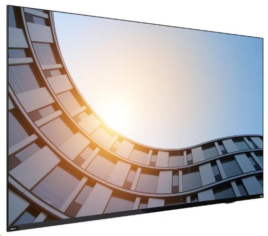 Obrázek LENOVO LCD E55 - 54.6”, VA, matný, 16: 9, 3840x2160, 60Hz, 8ms, 400cd/ m2, 5000: 1, HDMI, DP, USB- C, RJ45, USBHub, VESA