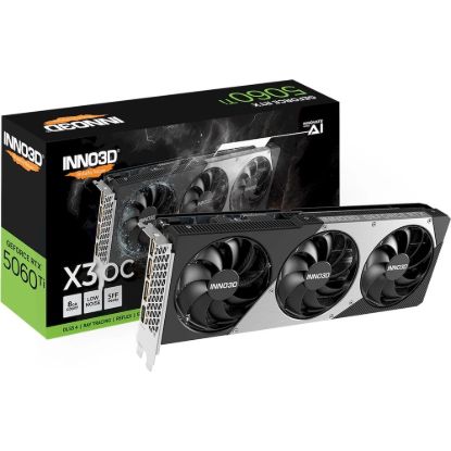Obrázek VGA INNO3D NVIDIA GEFORCE RTX 5060 Ti 8GB X3 OC