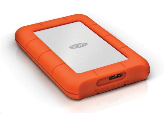Obrázek LaCie HDD Externí Rugged Mini 2.5" 2TB - USB 3.0, Oranžová