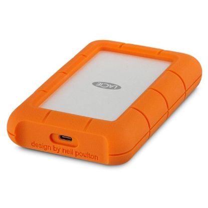 Obrázek LaCie HDD Externí Rugged 2.5" 5TB - USB-C, Oranžová
