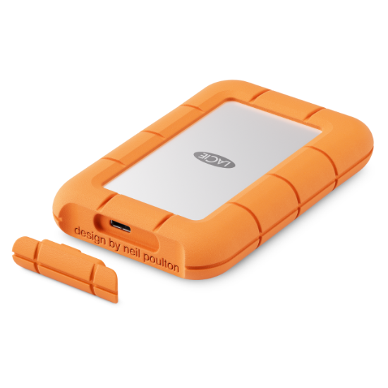 Obrázek LaCie HDD Externí Rugged Mini 2.5" 4TB - USB 3.0, Oranžová