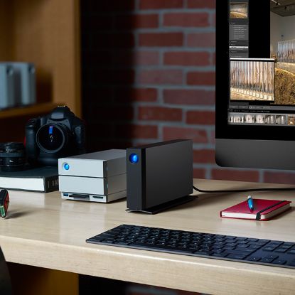 Obrázek LaCie HDD Externí d2 Professi 3.5" 8TB - USB 3.2 Gen 2 Type C, Černá