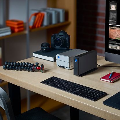 Obrázek LaCie HDD Externí d2 Professi 3.5" 8TB - USB 3.2 Gen 2 Type C, Černá