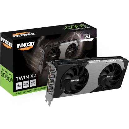 Obrázek VGA INNO3D NVIDIA GEFORCE RTX 5060 Ti 8GB TWIN X2