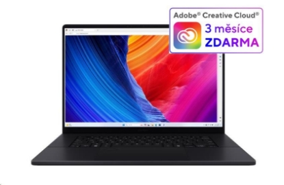Obrázek ASUS NTB ProArt P16 OLED (H7606WI-OLED080X), AI9-HX370, 16" 3840 x 2400, 64GB, 4TB SSD, RTX 4070, W11 Pro, Black