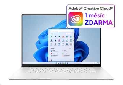 Obrázek ASUS NTB Zenbook S 16 OLED (UM5606WA-OLED225X), AI9-HX370, 16" 2880 x 1800, 32GB, 2TB SSD, Radeon, W11 Home, White