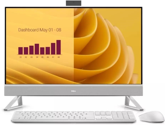 Obrázek DELL PC AiO 27 All-in-One EC27250 / i5-1334U/16GB/512SSD/FHD/Integrated/90W/WLAN/Kb&Mse/W11 Pro/3Y PS NBD