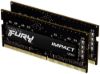 Obrázek KINGSTON SODIMM DDR4 32GB (Kit of 2) 3200MT/s CL20 FURY Impact