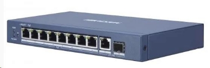 Zobrazit detail produktu - HIKVISION DS-3E0510P-E (8+2), switch 8xGb PoE + 1x Gb uplink RJ-45 + 1x Gb uplink SFP, 110W Obrázek HIKVISION DS-3E0510P-E (8+2), switch 8xGb PoE + 1x Gb uplink RJ-45 + 1x Gb uplink SFP, 110W