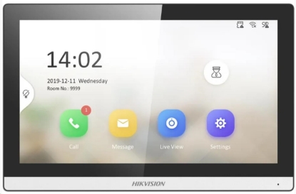 Zobrazit detail produktu - HIKVISION DS-KH6350-TE1, 7" IP bytový dotykový monitor; PoE Obrázek HIKVISION DS-KH6350-TE1, 7" IP bytový dotykový monitor; PoE