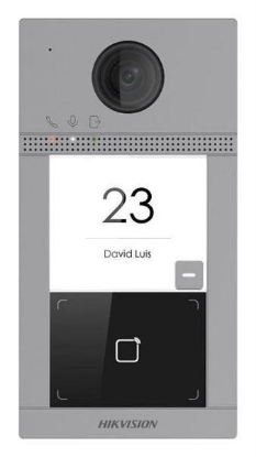 Zobrazit detail produktu - Hikvision DS-KV8113-WME1(C), IP dveřní interkom 1-tlač., čtečka karet, 2MPx kamera, WiFi Obrázek Hikvision DS-KV8113-WME1(C), IP dveřní interkom 1-tlač., čtečka karet, 2MPx kamera, WiFi