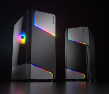 Obrázek COUGAR PC skříň MX360 Mid Tower Tempered glass cover 120mm fan