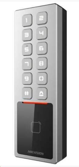 Obrázek Hikvision DS-K1T805MX, Vstupní terminál; ověřování kartou, PIN