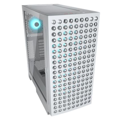Obrázek COUGAR PC skříň AIRFACE ECO RGB White Mid Tower Airflow 2 x 180mm ARGB PWM Fans 1x 120mm ARGB Fan