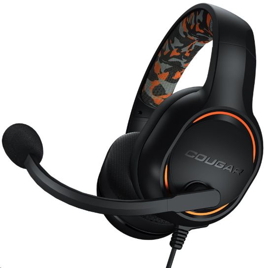 Obrázek COUGAR herní headset DIVE NC 50mm black