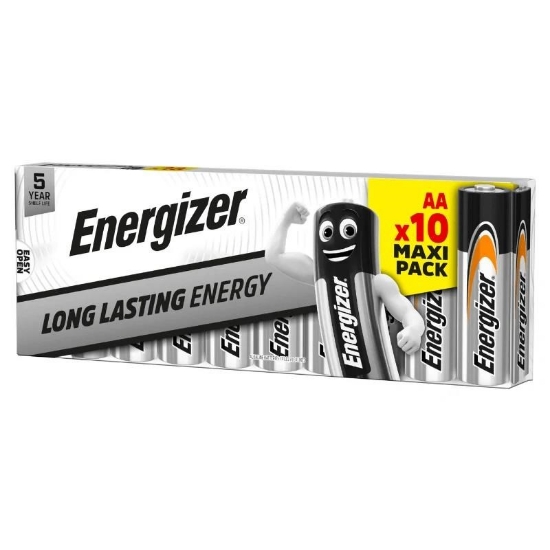 Obrázek Energizer LR6/10 Everyday AA family 10pack Alkalické