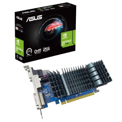 Obrázek VGA ASUS GeForce GT710 2GB GDDR5 EVO LP