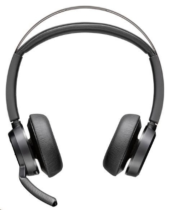 Obrázek Poly Voyager Focus 2 bezdrátová náhlavní souprava, USB-A/C adaptér, stereo