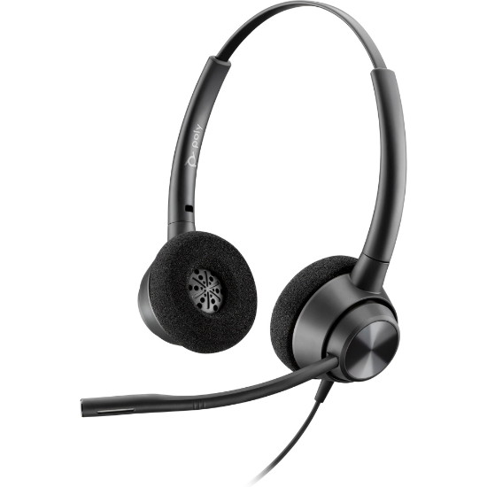Obrázek Poly EncorePro 320 with Quick Disconnect Binaural Headset TAA