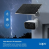 Obrázek TP-Link Tapo C400 KIT venkovní kamera, solární panel (2MP, 1080p, IR 10m, WiFi, micro SD card, IP65)