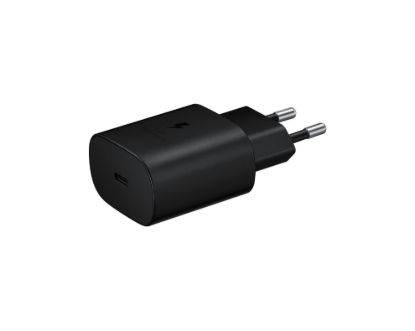 Obrázek Samsung cestovní nabíječka EP-TA800XBE, Quickcharge 25W, kabel USB-C, černá