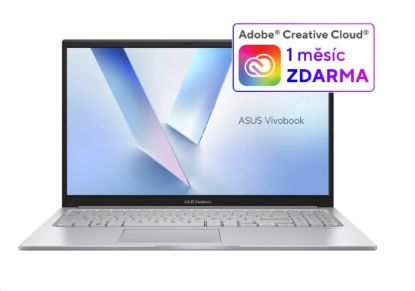Obrázek ASUS NTB Vivobook 15 (X1504VA- BQ4155W), Core 5 120U, 15.6" 1920 x 1080, 8GB, 512GB SSD, Intel, W11 Home, Silver