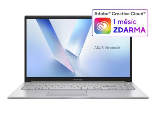 Obrázek ASUS NTB Vivobook 15 (X1504VA- BQ4155W), Core 5 120U, 15.6" 1920 x 1080, 8GB, 512GB SSD, Intel, W11 Home, Silver