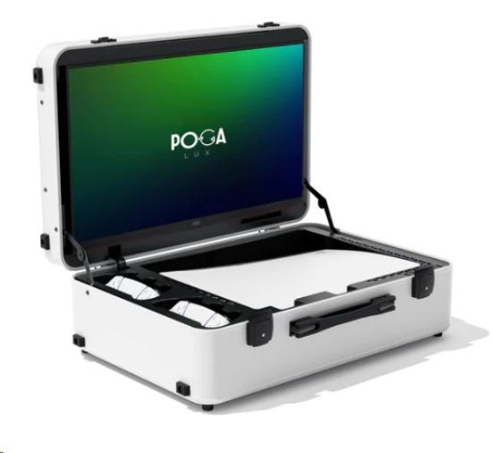 Obrázek POGA Lux White - PS5 Inlay + adapter na PS5 slim V3