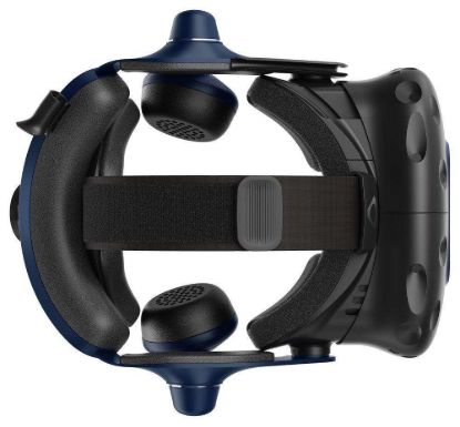 Obrázek HTC Vive Pro 2 HMD brýle pro virtuální realitu, 2x 2448x2448px 5K rozlišení, 120Hz, FOV 120°, černá/modrá