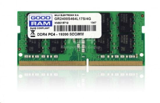 Obrázek GOODRAM SODIMM DDR4 4GB 3200MHz CL22 512x16