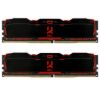 Obrázek GOODRAM DIMM DDR4 16GB 3200MHz CL16, IRDM X, doživotná záruka, Černá