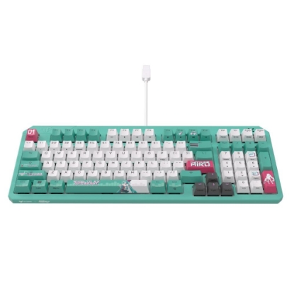 Obrázek ASUS klávesnice TUF Gaming K3 GEN II Hatsune Miku Edition, mechanická, US