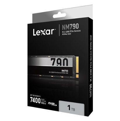 Obrázek Lexar SSD NM790 PCle Gen4 M.2 NVMe - 1TB (čtení/zápis: 7400/6500MB/s)