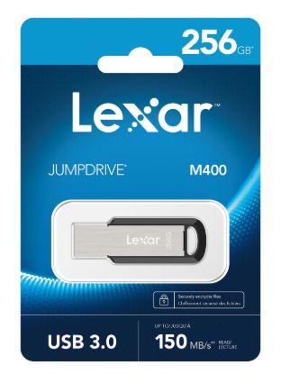 Obrázek Lexar flash disk 256GB - JumpDrive M400 USB 3.0 (čtení až 150MB/s)