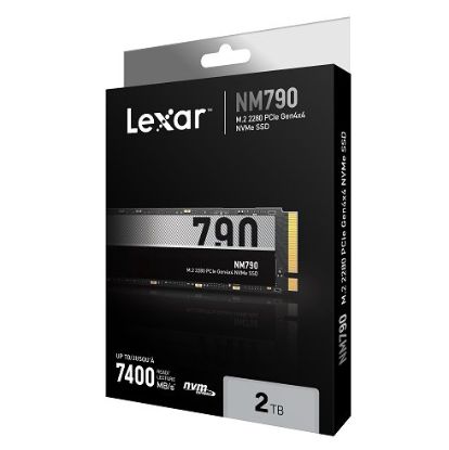 Obrázek Lexar SSD NM790 PCle Gen4 M.2 NVMe - 2TB (čtení/zápis: 7400/6500MB/s)