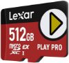 Obrázek Lexar paměťová karta 512GB PLAY PRO microSDXC™ Express 7, čtení/zápis 900/600 MB/s