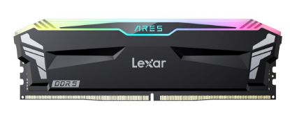 Obrázek Lexar ARES DDR5 32GB (kit 2x16GB) UDIMM 6400MHz CL32 XMP 3.0 - RGB, Heatsink, černá