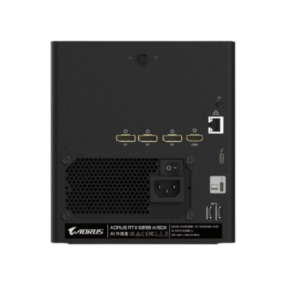 Obrázek GIGABYTE VGA NVIDIA GeForce RTX 5090 AORUS AI BOX 32G, 32G GDDR7, 3xDP, 1xHDMI