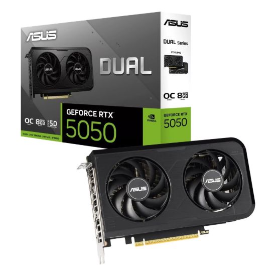Obrázek VGA ASUS Dual GeForce RTX 5050 8GB GDDR6 OC