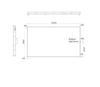 Obrázek Hisense 55WH80F, 55” Window Facing - High Brightness Display